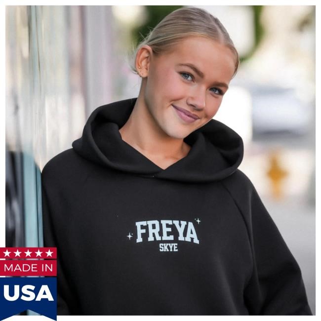 Official Freya Skye Store Collegiate Freya Skye Pullover Hoodie