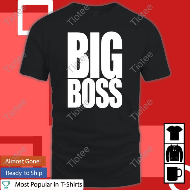 Official Big Boss Black Shirt
