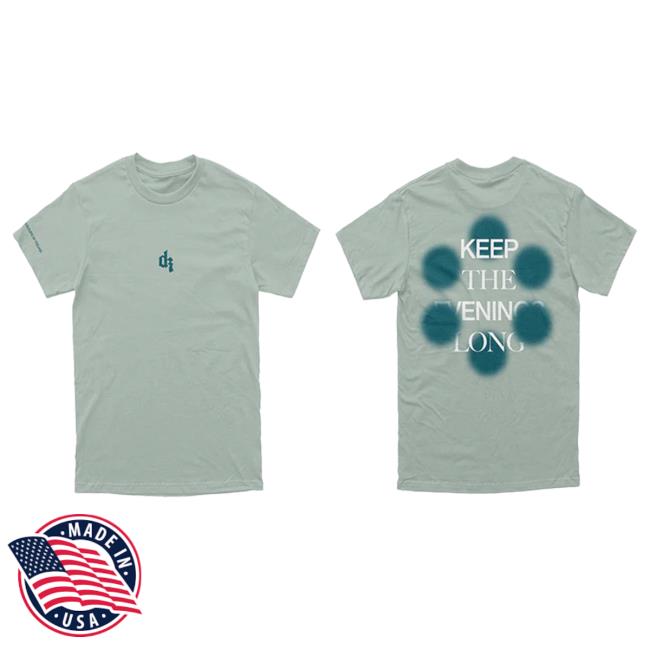 Official Interscope Records Merch An Evening... Aloe Green Tshirt