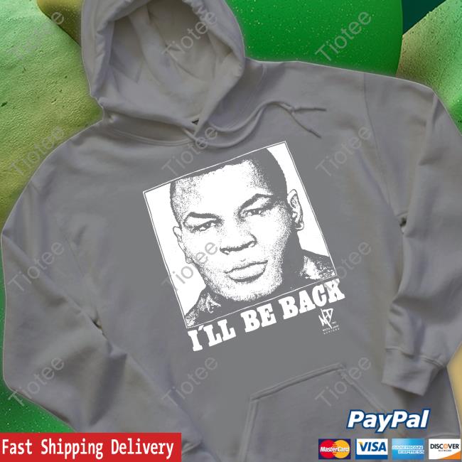 Free Mike Tyson I'll Be Back 1993 Long Sleeve Tee