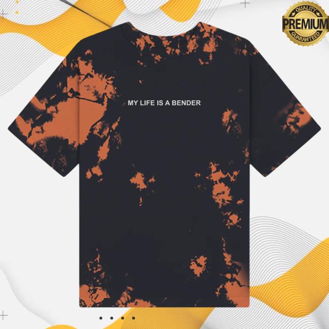Official John Summit Bender Dyed Orange Crystal Wash Top Shirt