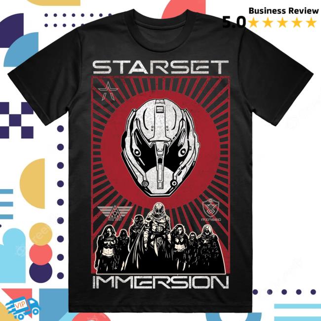Star Set Merch Mmersion Red Tour Tee Shirt