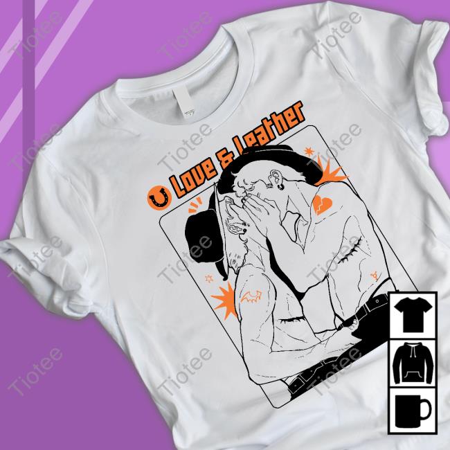 Noahdea Love And Leather Crewneck Sweatshirt