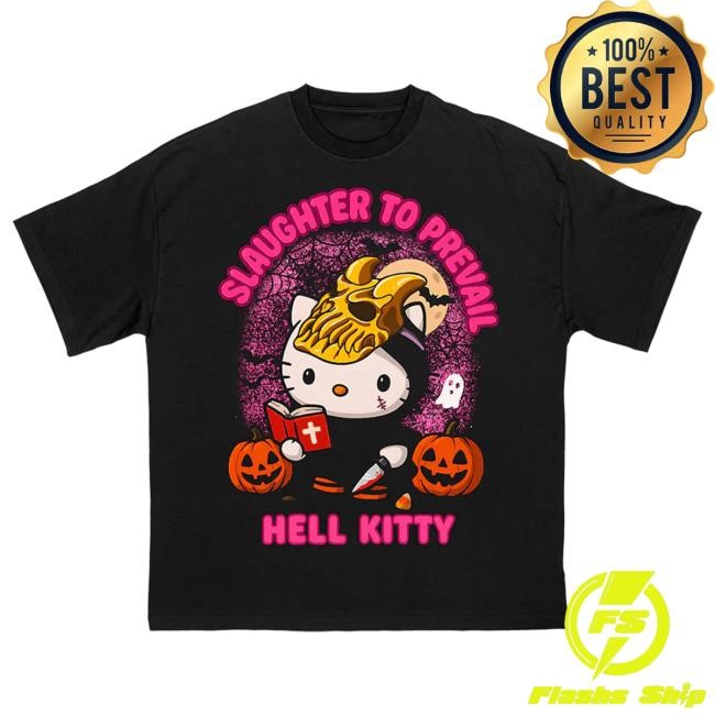 Official First Blood Store Slaughter to Prevail - Hell Kitty Halloween - Tees