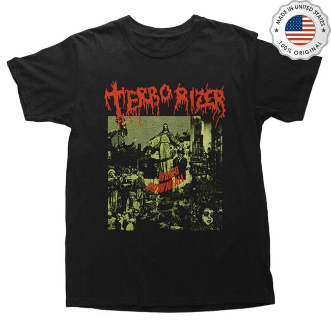 Official Night Shift Merch Terrorizer World Downfall Shirt