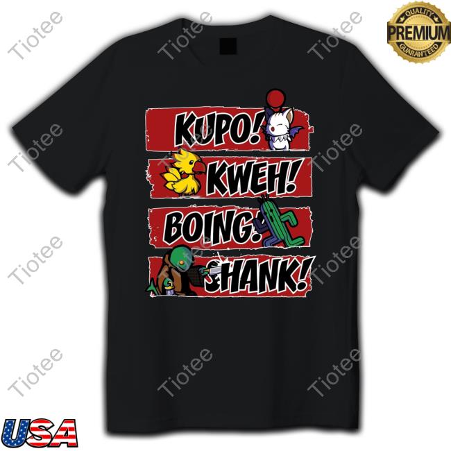 What Does The Tonberry Say? Kupo Kweh Boing Hank T Shirt