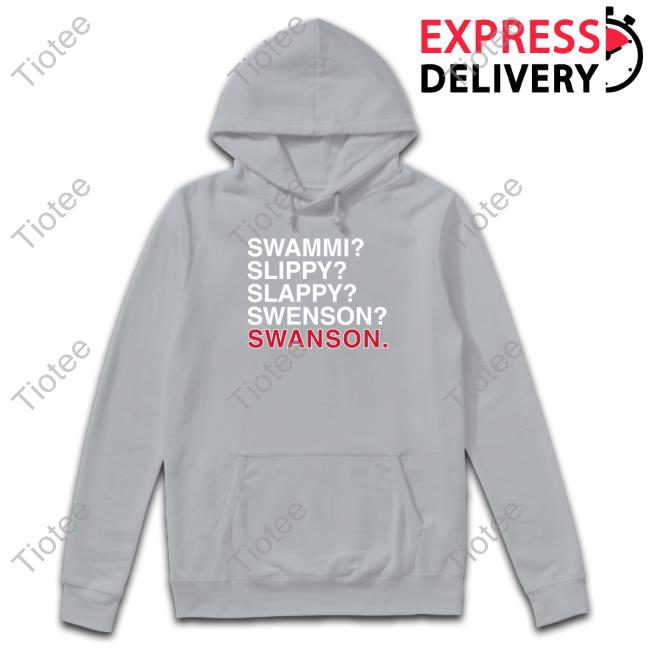 Swammi Slippy Slappy Swenson Swanson TankTop