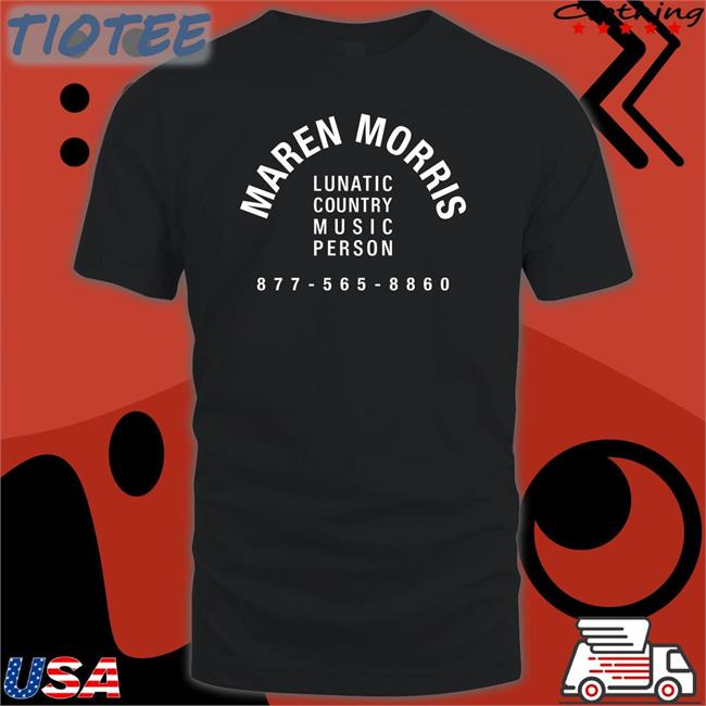 Rep. Ghoulia Johnson Maren Morris Lunatic Country Music Person Official Shirt
