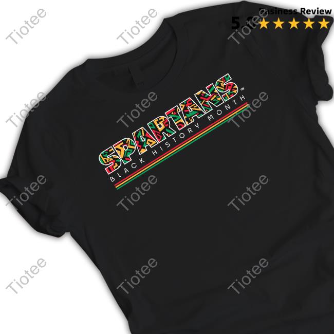 Michigan State Spartans 2023 Black History Month T-Shirts
