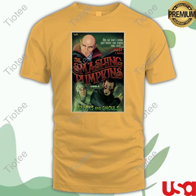 Official Smashing Pumpkins Store Freaks And Ghouls Shirt