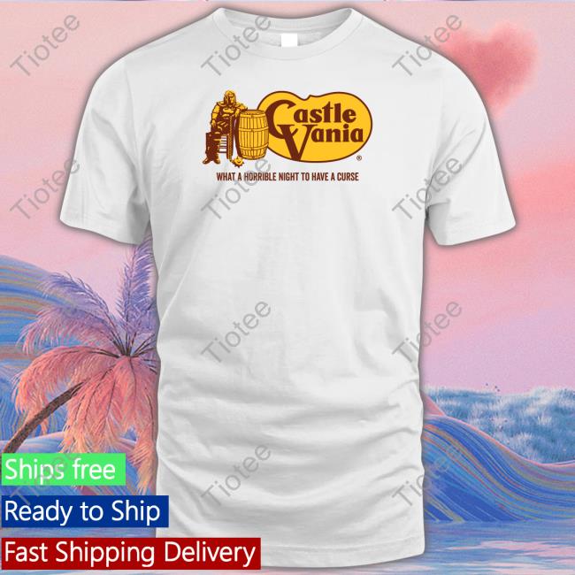 Scott Wampler Castlevania What A Horrible Night To Have A Curse Shirts