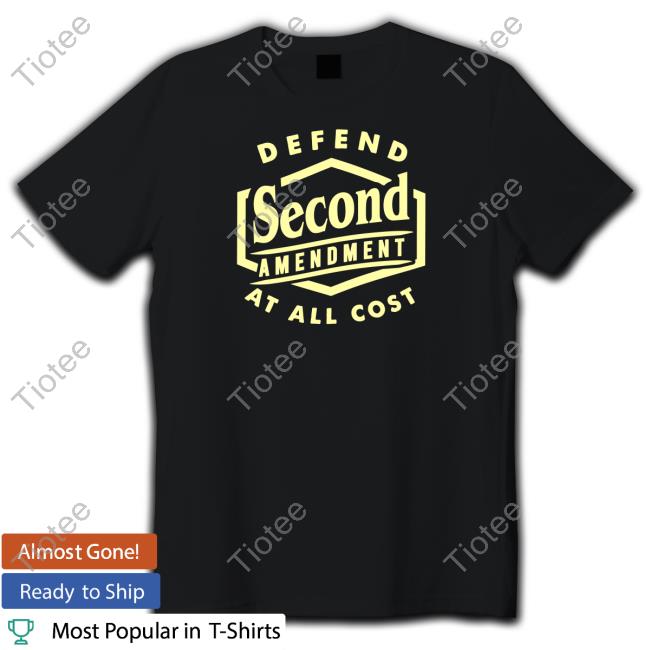 Irish Peach Designs Merch Defend Second Amendment At All Cost Sweatshirt