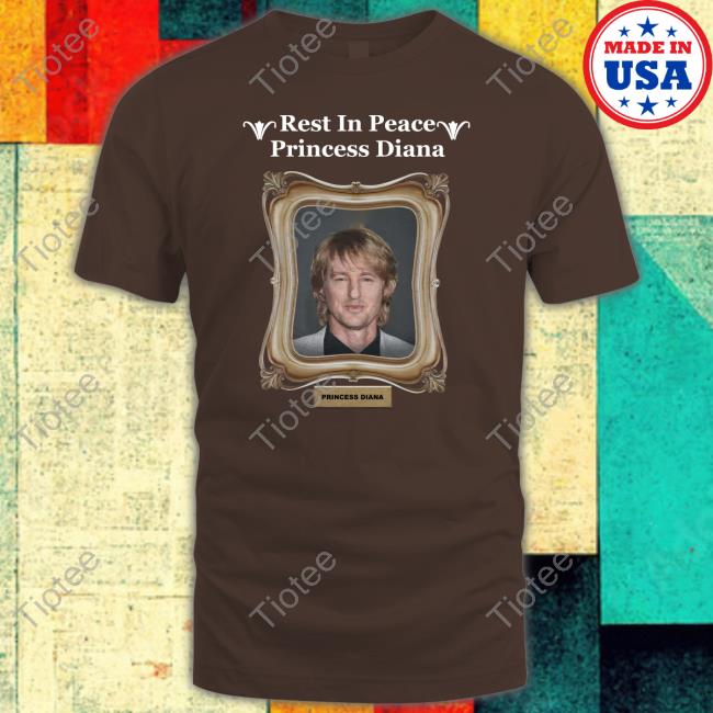 Rest In Peace Princess Diana Owen Wilson Long Sleeve T Shirt