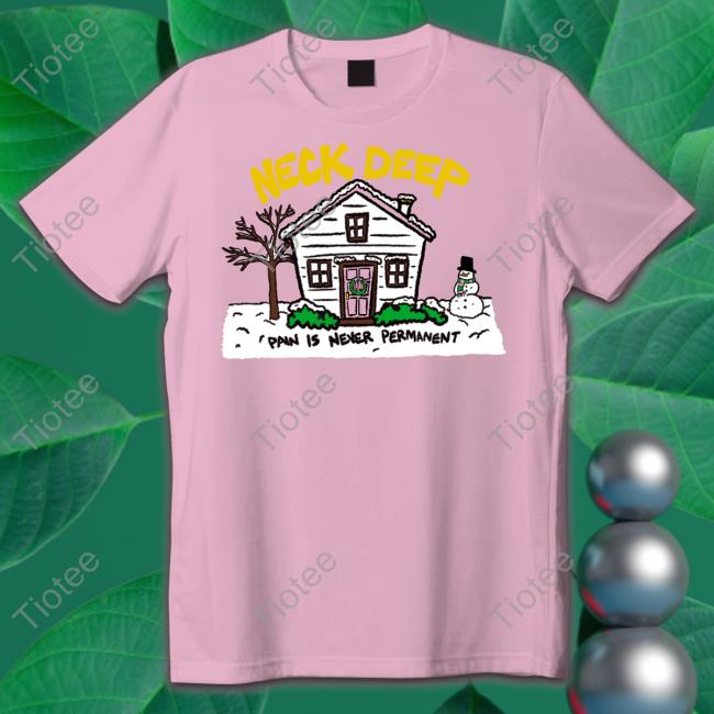 Neck Deep Merch House Long Sleeve Tee Shirt Neck Deep Merch House Tee
