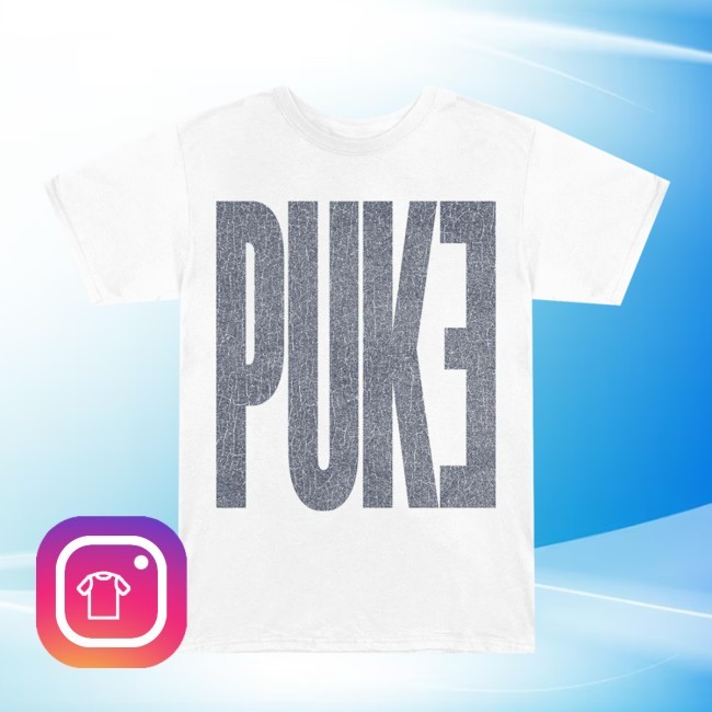 Encore PUKE Shirt Eminem Shop Apparel