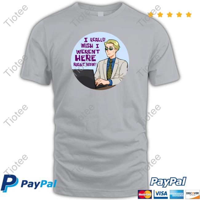 Jujutsu I Really Wish I Weren't Here Right Now T Shirt Jujutsu Pin