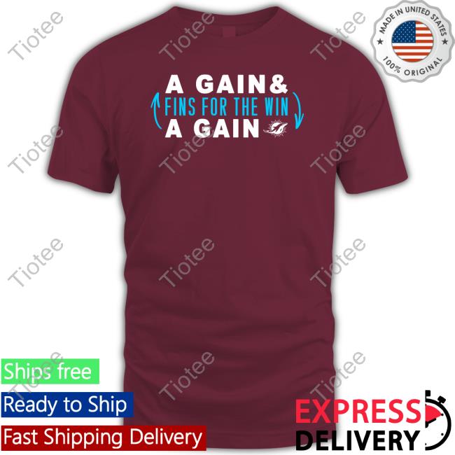 Official JW A Gain & Fins For The Win A Gain Shirt Long Sleeve