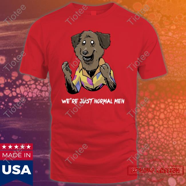 We're Just Normal Men Shirt