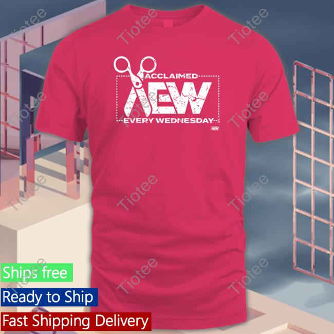 Acclaimed Every Wednesday Pink T Shirt