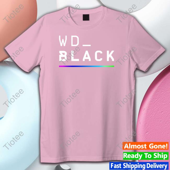 Official Wd_Black Color RGB Bar Shirt Shirt 2022
