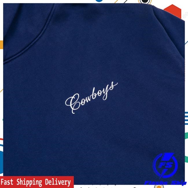 Official Born X Raised Merch Store Born X Raised + Cowboys Fine Line Hot Shirt: Navy By Bxr Sport + NFL
