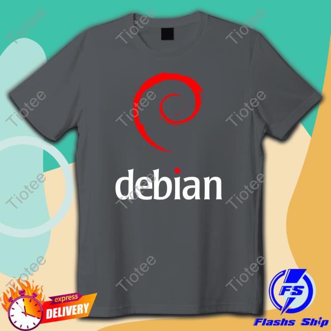 Official Debian Gnu Linux Logo Hoodie