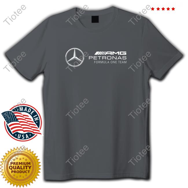 Official Mercedes-Amg Petronas F1 Team Store Mens Large Logo Tshirt