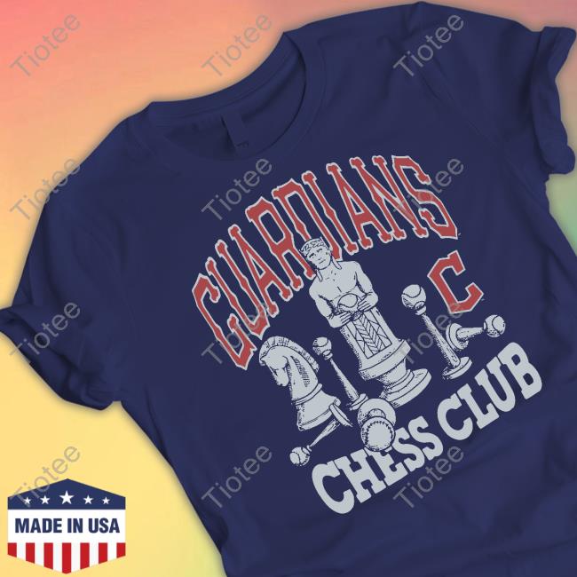 Official Homage Store Guardians Chess Club Tee Cleveland Guardians