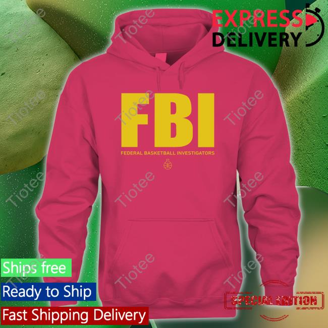 Fbi Federal Basketball Investigators Long Sleeve
