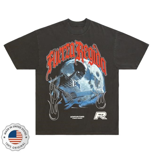 Official Fuerza Regida Merch Shop Fuerza Regida Poco Loco - Vintage S/S Tees