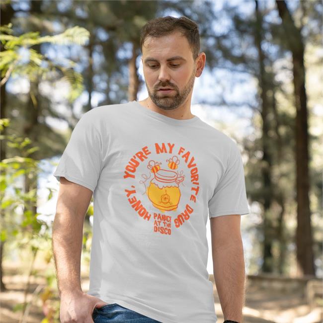 Bee Honey You're My Favorite Drug Shirt White