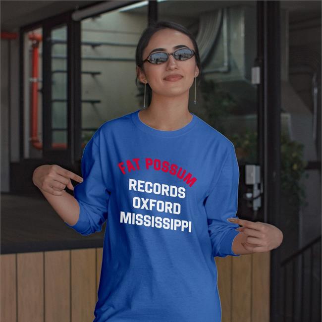 Fat Possum Store Fat Possum Records Oxford Mississippi Fpr Oxford Mississippi Text T Shirt Talia Schlanger