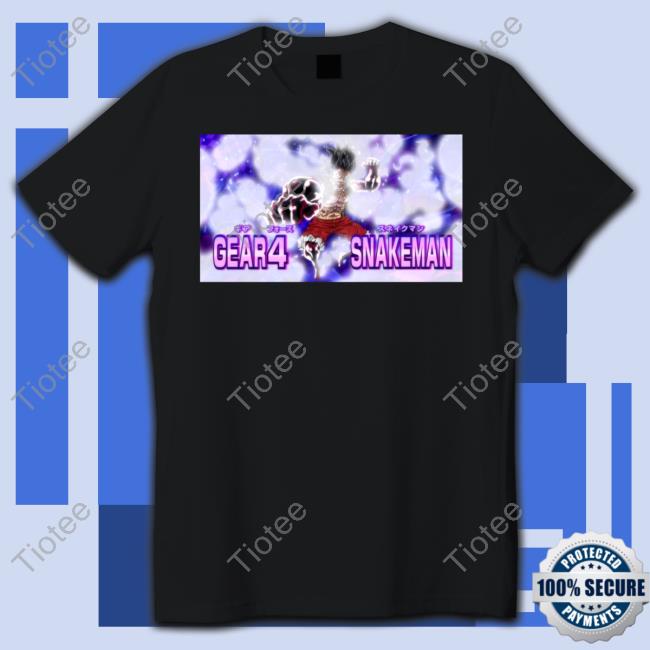 Monkey D Luffy Gear 4 Snakeman Tee Shirt