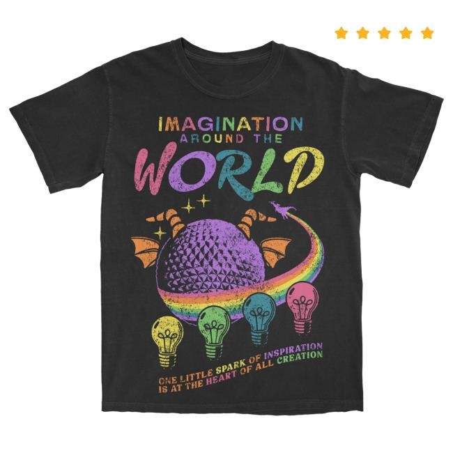 Official The Lost Bros Imagination Around The World Hot Shirt