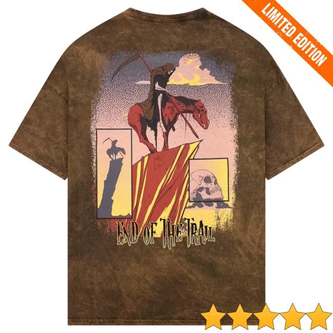 Official Any Means Necessary Clothing End Of The Trail T-Shirts Andromeda