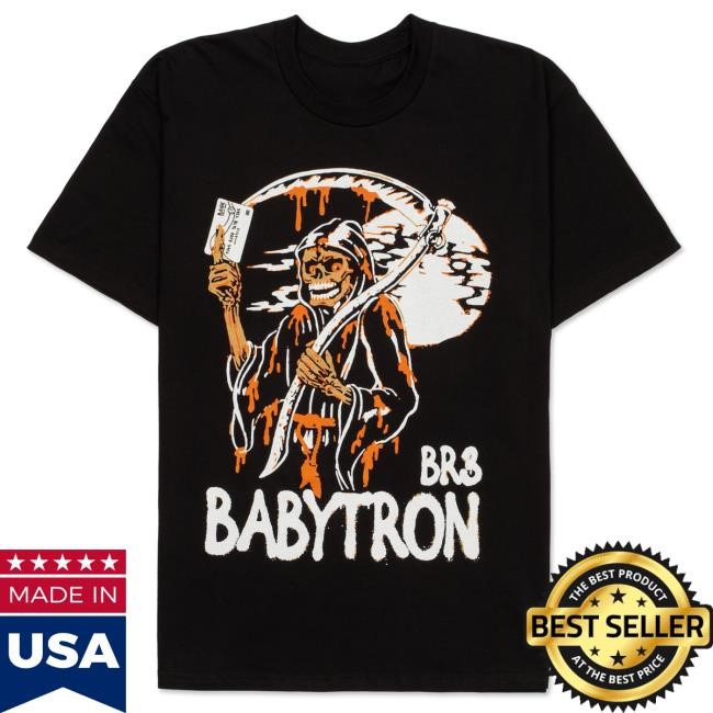 Official Babytron Store Credit Reaper Attractive Shirt Baby tron