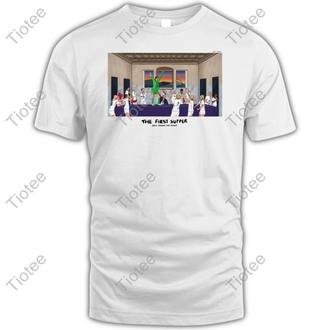 The First Supper After Football Came Home Long Sleeve Tee