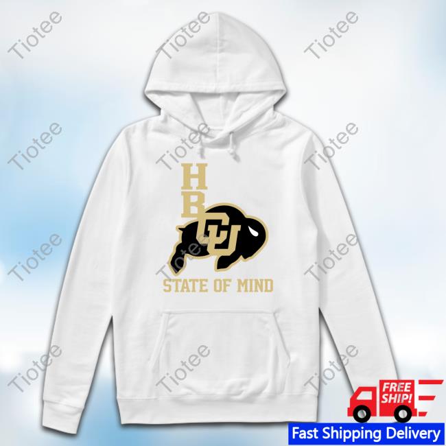 Official Colorado Buffalos HBCU State Of Mind T-Shirt