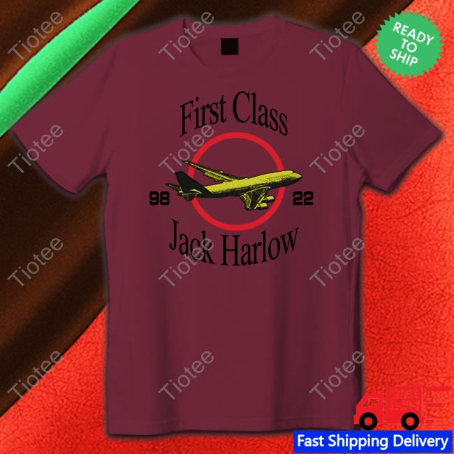 Jack Harlow Merch First Class Plane Tee Jackharlow