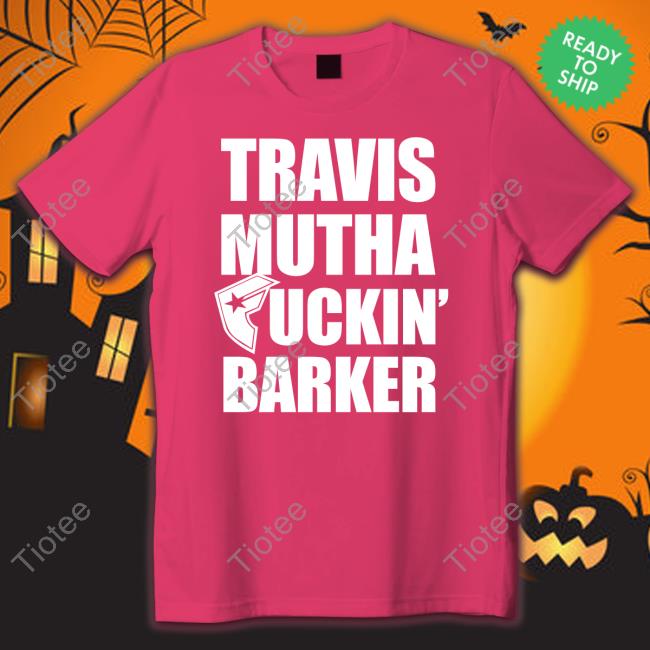 Official Rockabilia Blink 182 Travis Mutha Fuckin Barker Shirts