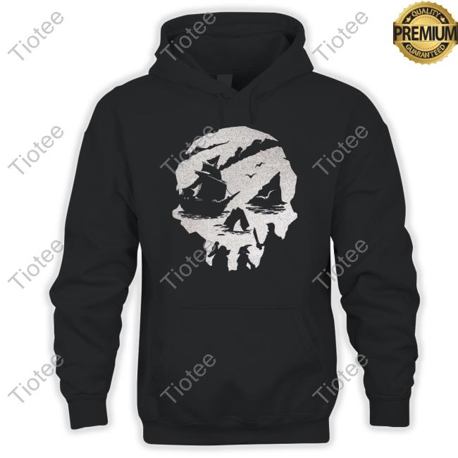 Raregames Sea Of Thieves 5Th Anniversary Silver Foil Reaper's Mark Tee Shirt