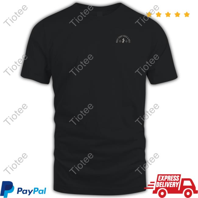 Official Switchfoot Merch This Is Our West Coast Rock N Roll Tee Shirt