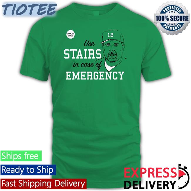 Poshmark Merch Pat Gallen Mike Meech Rare Phillies Matt Stairs Moon Shot Use Stairs In Case Of Emergency Shirt