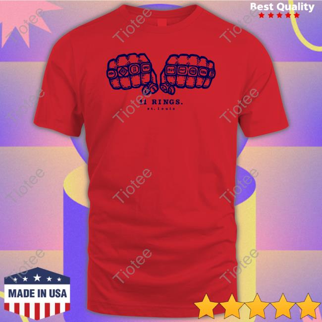 Americans For Democracy 11 Rings St Louis Shirt, T Shirt, Hoodie, Sweater, Long Sleeve T-Shirt And Tank Top