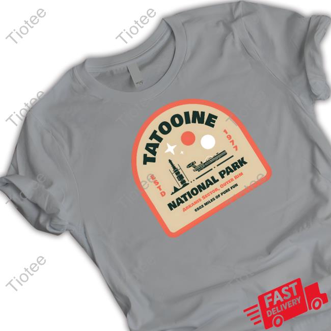 Qwertee Shop Tatooine National Park Shirt