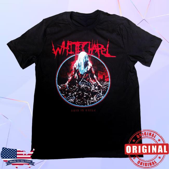 Whitechapel Merch Exile Black T-Shirt