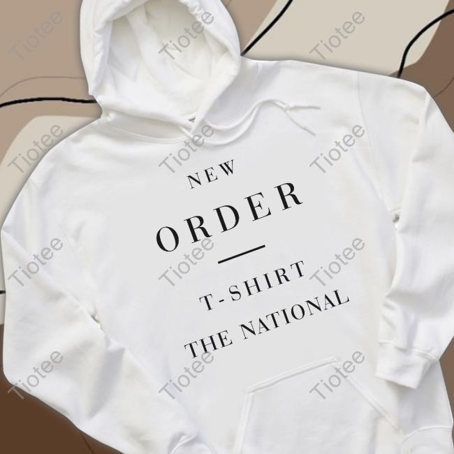 New Order T-Shirt The National Hoodie