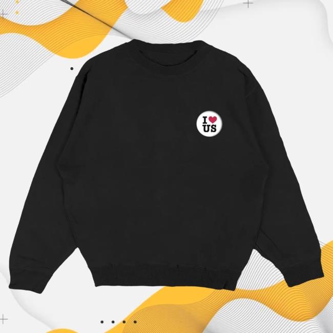 Official Gracie Abrams Merch Store Gracie Abrams I ❤ Us Crewneck GracieAbrams