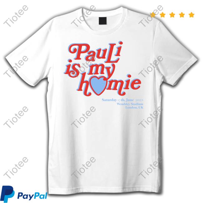 Harry Styles Band Updates Pauli Is My Homie Saturday 17Th June 2023 Hoodie Sweatshirt