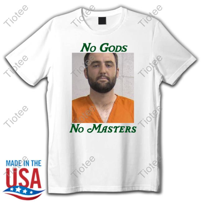 Scottie Scheffler No Gods No Masters Short Sleeve Shirt